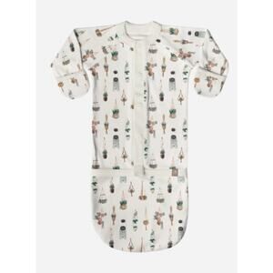 Goumi Kids 24 Hour Convertible sleeper Baby Gown 3-6 months NWT Macrame
